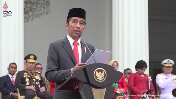 HUT ke-77 TNI, Presiden Jokowi Minta TNI-Polri Bantu Tangani Krisis Pangan,  Energi dan Finansial