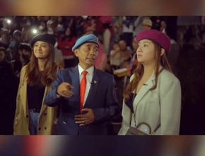 Heboh Lord Rangga Hadir di Citayam Fashion Week Gandeng 2 Cewek Cantik: Mantap Lord Gebrak Oligarki