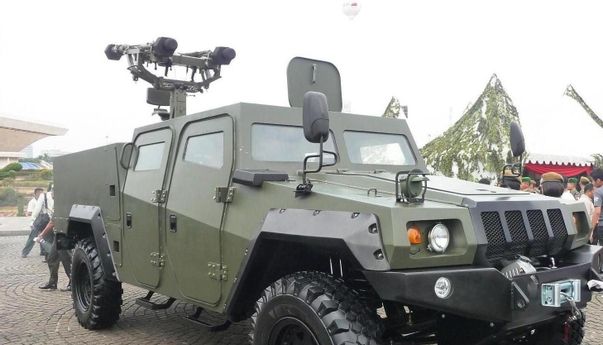 Pindad Komodo 4×4 Recon: Kendaraan Taktis yang Gahar