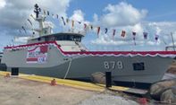 TNI AL Perkuat Pengamanan Laut dengan Tambahan 2 Kapal Buatan Lokal