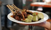 Resep Sate Kambing Bumbu Kacang yang Bikin Merem Melek