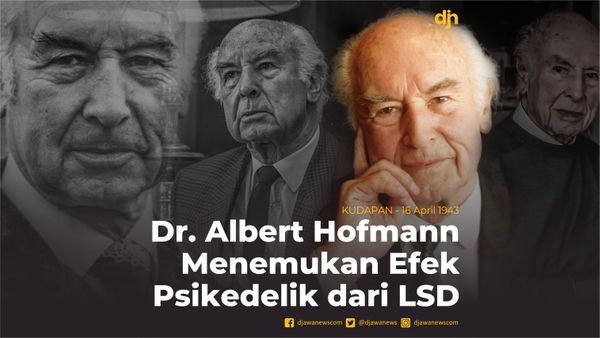 Dr. Alber Hofmann Menemukan Efek Psikedelik dari LSD