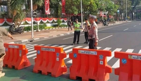 1.270 Personel Gabungan Dikerahkan Amankan Unjuk Rasa Buruh di Patung Kuda Hari Ini