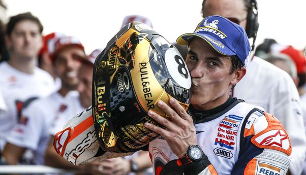 Marc Marquez Dipastikan Absen di MotoGP Valencia, Divonis Lumpuh Saraf Mata