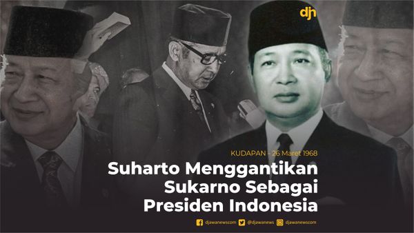 Suharto Menggantikan Sukarno Sebagai Presiden Indonesia
