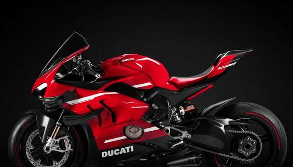 Hanya 500 Unit, Ducati Luncurkan Superbike Body Serat Karbon Superleggera V4