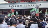 Resmi Bebas dari Lapas Sukamiskin, Anas Urbaningrum Dijemput Sejumlah Tokoh dan Simpatisan