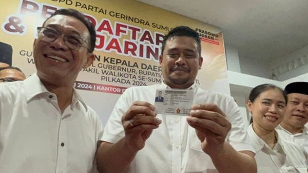 Bobby Nasution Resmi Jadi Kader Gerindra, Sudah Kantongi KTA