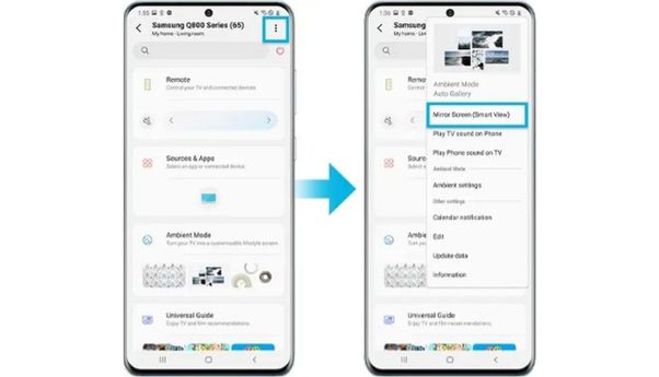 Cara Mudah Screen Mirroring dari Perangkat Samsung ke Layar TV