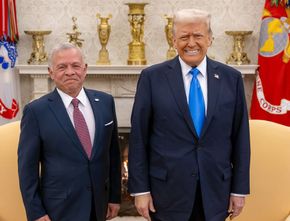 Bertemu di Gedung Putih, Raja Yordania Abdullah II Tegas Tolak Rencana Trump Pindahkan Warga Gaza