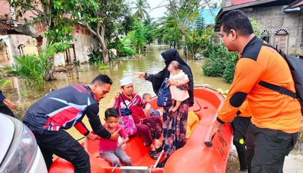 Ratusan Desa Terendam Banjir di Aceh Utara, Pengungsi Capai 4.048 jiwa