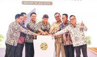 PLTA Kayan Hydro Energy Disinggung Hashim Saat Resmikan Pabrik Timah Batam