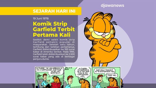 Fakta-Fakta Unik Seputar Garfield, si Kucing Oranye Pecinta Lasagna