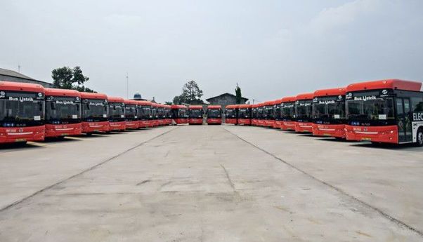 TransJakarta Targetkan Penambahan 200 Unit Bus Listrik hingga Akhir Tahun 2024