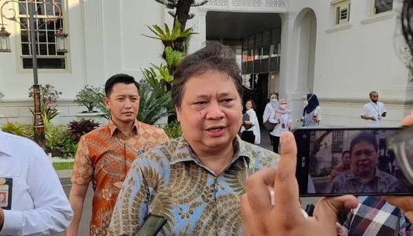 Airlangga Tegaskan Golkar Belum Minta Jatah Menteri ke Prabowo, Masih Tunggu Hasil Pemilu