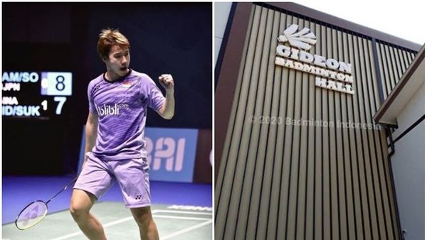 Marcus Gideon Buka Akademi Bulu Tangkis Gideon Badminton Hall