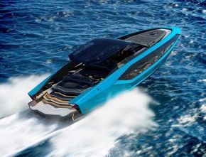 Sukses di Industri Mobil, Lamborghini Membuat Speed Boat