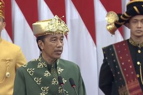Bangga Swasembada Beras, Jokowi: Kita Sudah Tidak Lagi Impor dalam Tiga Tahun Terakhir