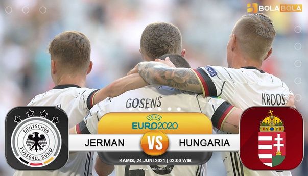 Euro 2020: Jerman Vs Hungaria, Laga Penentu Hidup Mati Hungaria