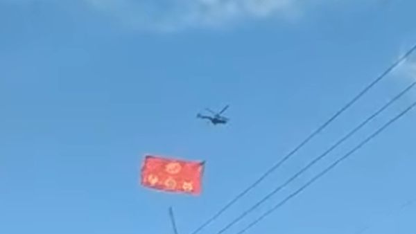 Viral Penegak Hukum Disebut Biarkan Helikopter Keliling Kibarkan Bendera China, Begini Tanggapan TNI AU