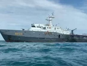 Tiga Kapal Berukuran Besar Kiriman Mabes Polri Siaga di Perairan Lombok