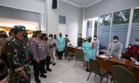 Panglima dan Kapolri Bakar Semangat Para Tenaga Kesehatan di Universitas Pancasila