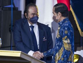 Surya Paloh Bertemu Jokowi di Istana usai Reshuffle, NasDem: Silaturahmi
