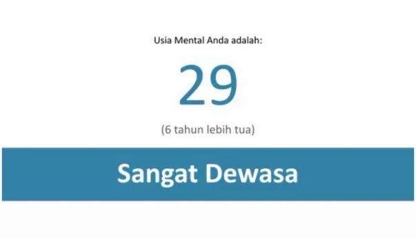 Viral di Medsos: Link Tes Usia Mental dan Penjelasannya