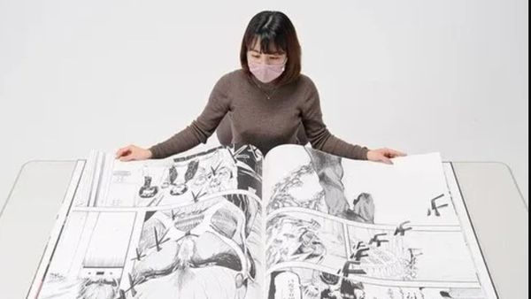 Cetakan Raksasa Manga Attack on Titan Pecahkan Rekor Dunia
