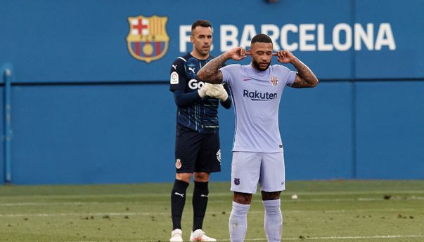 Memphis Depay Siap Unjuk Gigi di Barcelona