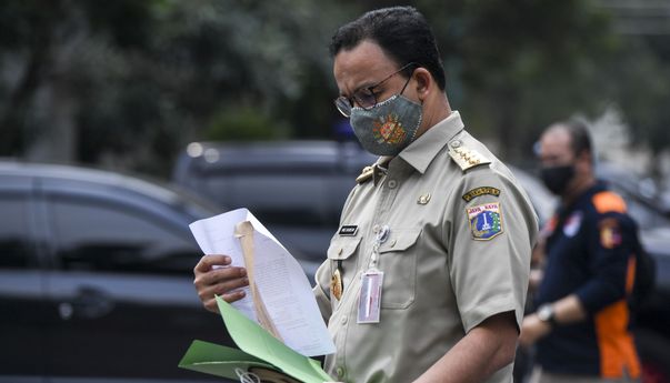 Gubernur DKI Anies Baswedan Positif Covid-19, Ia Tetap Pimpin Rapat Kerja