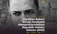Christiaan Robbert Steven Soumokil Memproklamasikan Republik Maluku Selatan (RMS)