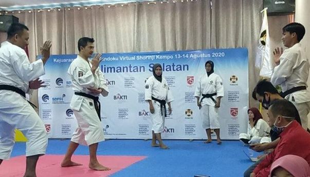 Kemkominfo Pentaskan Kejurnas Tandoku Virtual Shorinji Kempo 2020