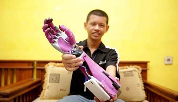 Anak SMK di Tasikmalaya Berhasil Ciptakan Tangan Robot Khusus Disabilitas