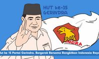 HUT Partai Gerindra: Pujian Jokowi hingga Kehadiran Kader Eks Demokrat