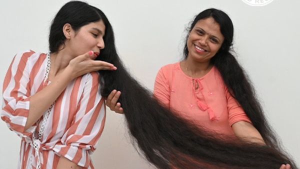 Perempuan dengan Rambut Terpanjang di Dunia Akhirnya Potong Rambut Setelah 12 Tahun
