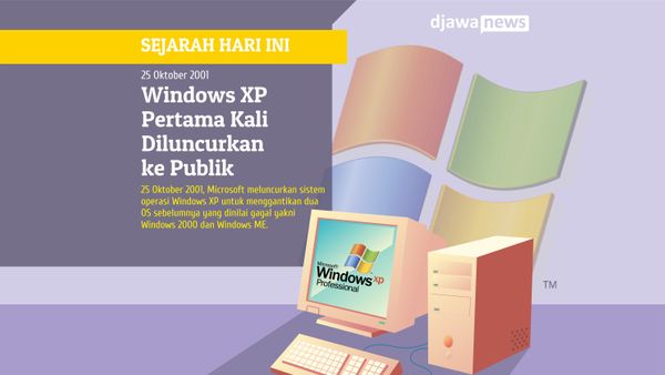 Nostalgia Kelahiran Windows XP, Sistem Operasi yang Tetap Abadi Meski Divonis Mati