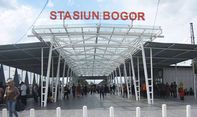 Pengguna KRL Stasiun Bogor Meningkat Usai Lebaran