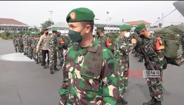 Akhirnya Pasukan Setan Berangkat Juga ke Papua, Pangdam Siliwangi: Kalian Ada untuk Jadi Solusi
