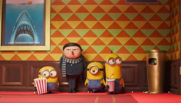 Saksikan Keseruan Gru Jadi Fanboy dalam Minions: The Rise of Gru