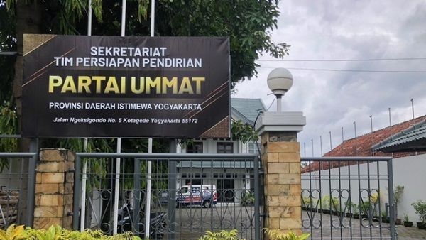 Bermarkas di Yogyakarta, Partai Ummat Gunakan Gedung Bekas Kantor PAN DIY