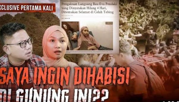 Ngeri! Eva Hilang, Sembunyi di Gua karena Mau Dijadikan Tumbal di Gunung Abbon, Netizen: Diangkat Film Bakal Keren Banget