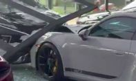 Xpander Tabrak Porsche di Showroom Mewah PIK 2, Polisi Sebut Kerugian Capai Rp5,7 Miliar