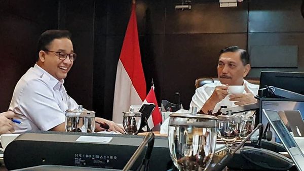 Anies Sumringah Dengar Pujian dari Luhut: Jakarta Siap Terima Lebih Banyak Investasi
