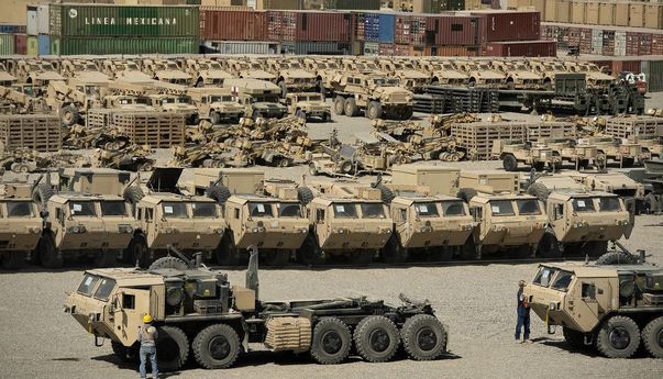 Intel Sebut 2.000 Kendaraan Lapis Baja hingga Helikopter AS dikuasai Taliban, Petinggi AS: Jangan Sampai Diserahkan ke China