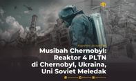 Musibah Chernobyl: Reaktor 4 PLTN di Chernobyl Ukraina, Uni Soviet Meledak