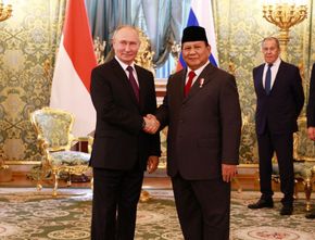 Prabowo Temui Putin di Moskow, Sebut Rusia Sering Bantu Indonesia saat Masa Sulit