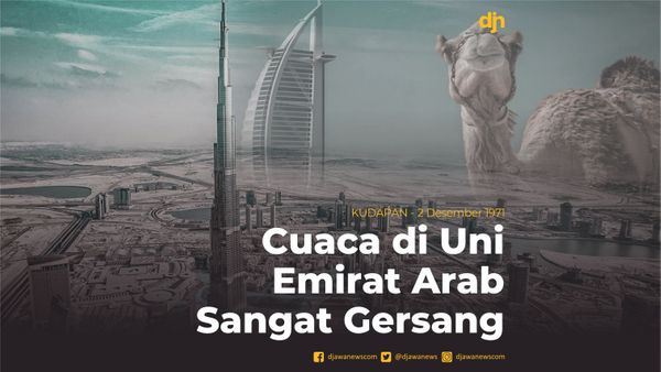 Cuaca di Uni Emirat Arab Sangat Gersang