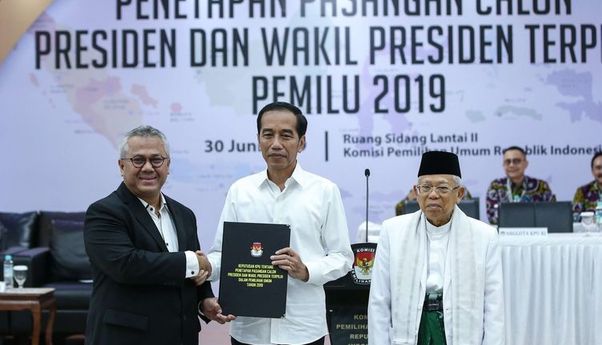 KPU Tetapkan Jokowi-Ma’ruf sebagai Presiden dan Wakil Presiden Terpilih di Pilpres 2019