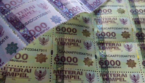 Siap-Siap! Tarif Bea Materai Jadi Rp10.000, Ketentuan Baru Diberlakukan
